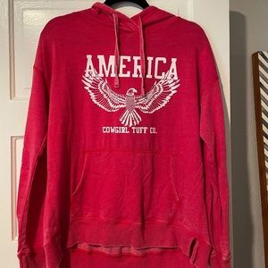 Red America Cowgirl Tuff Co. Sweatshirt
